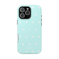Frosty Mint Dot Tough Case