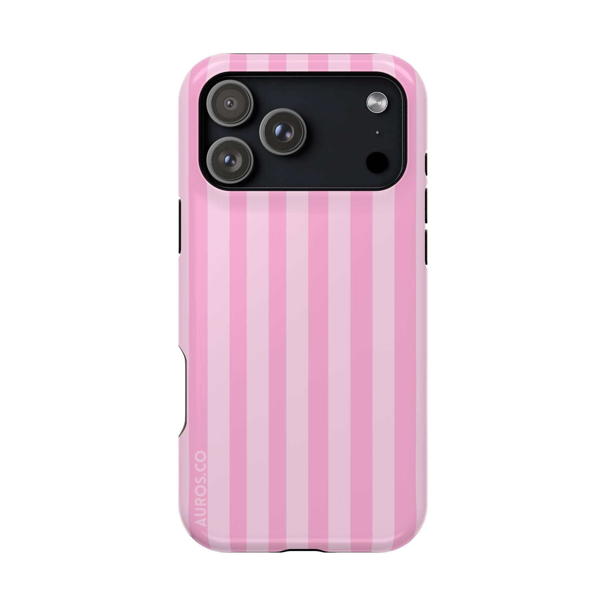 Pink Sugar Stripe MagSafe Case