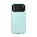 Frosty Mint Dot MagSafe Case