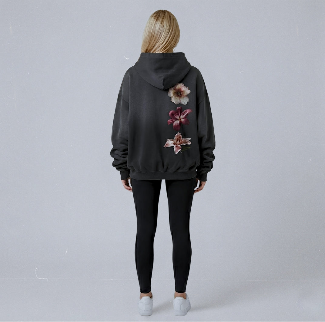 Tri Floral Hoodie
