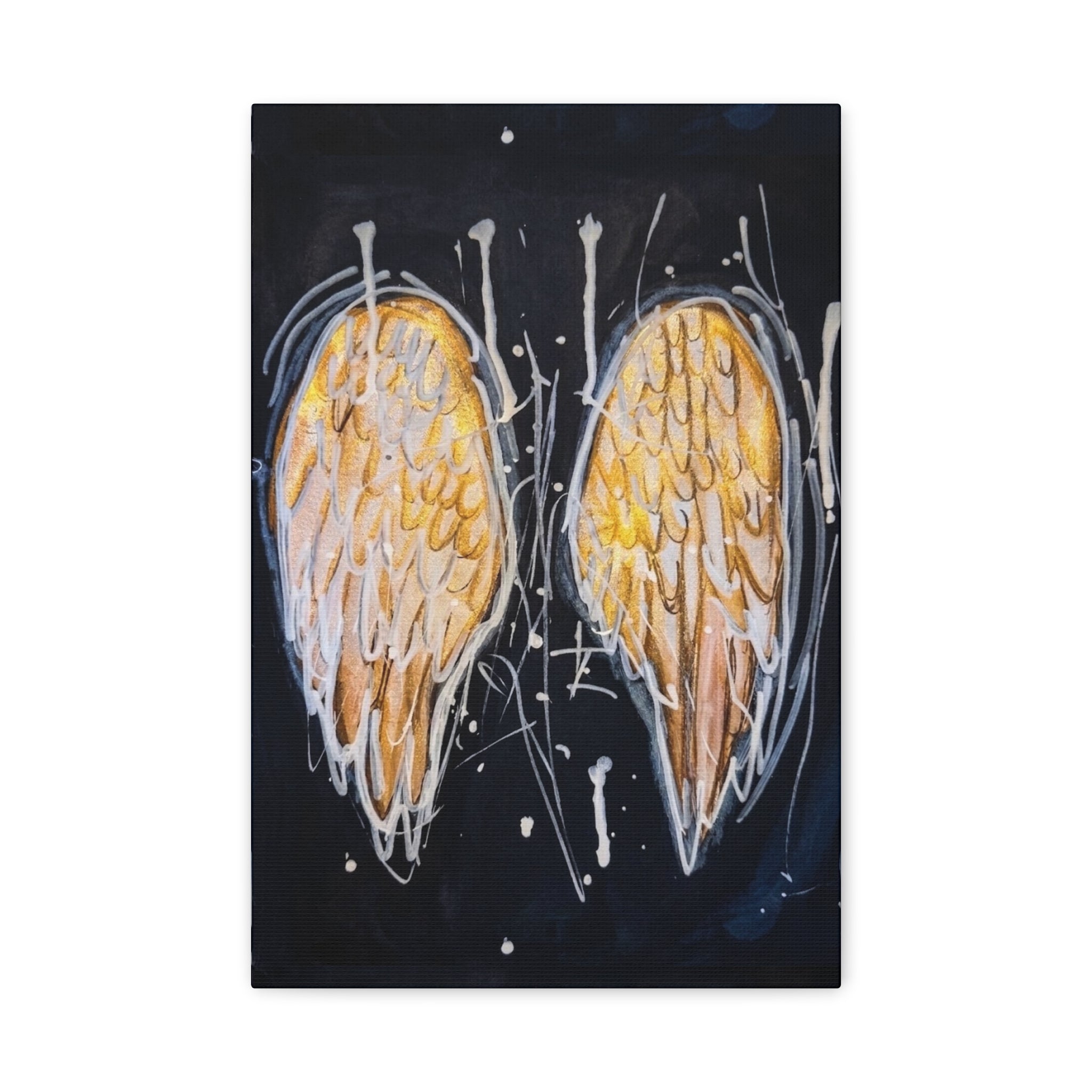 Gilded Angel Canvas Print