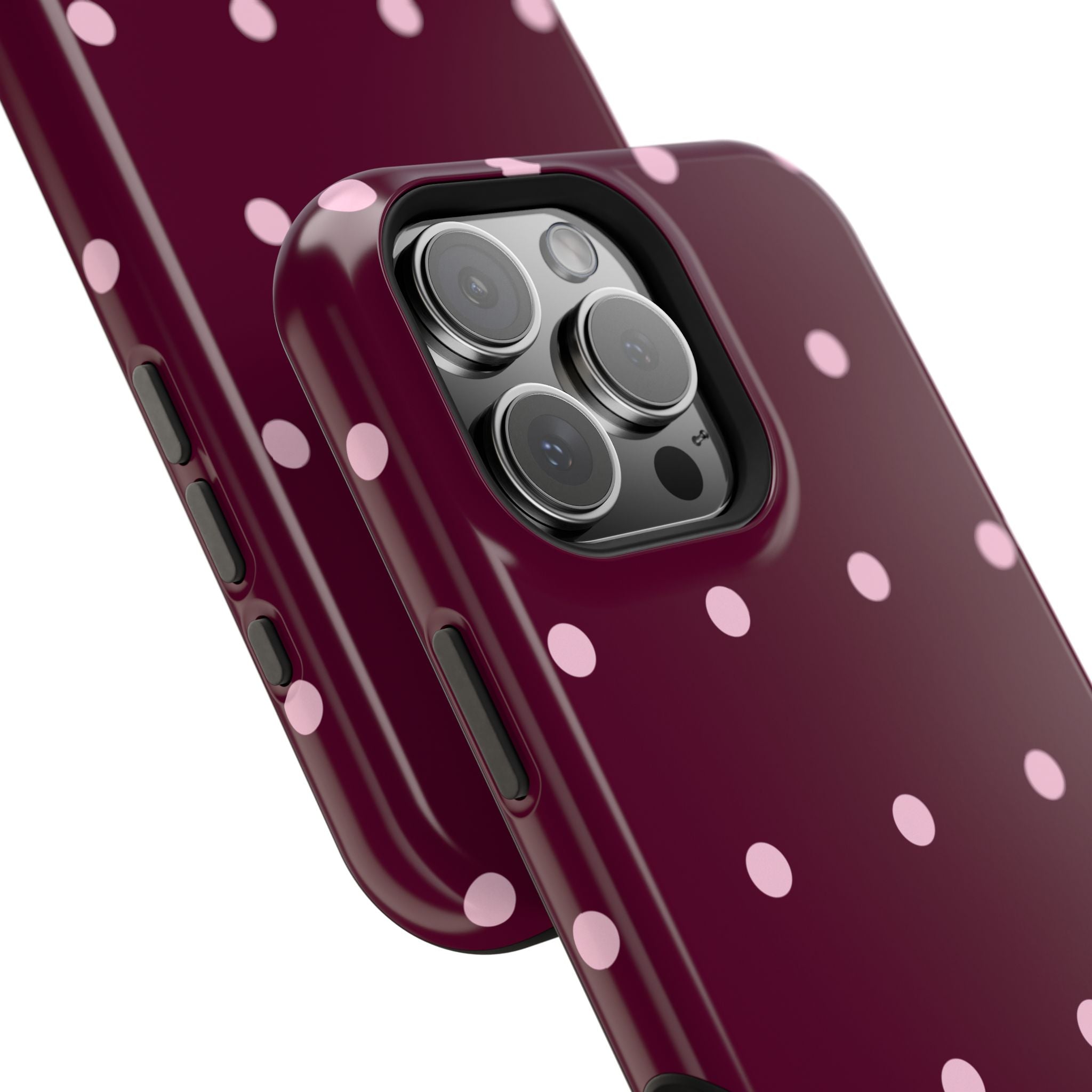Cherry Mocha Dot Tough Case