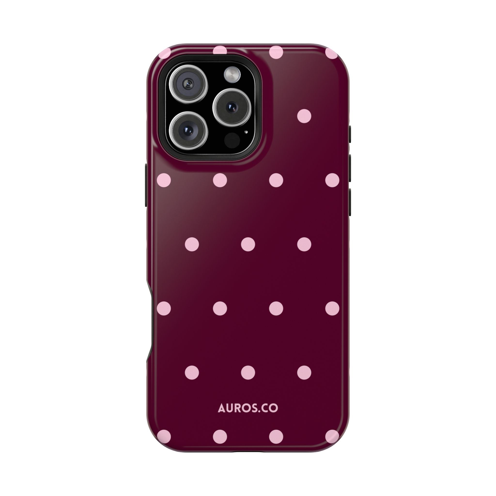 Cherry Mocha Dot Tough Case