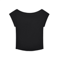 Leopard NY Boat Neck Baby Tee
