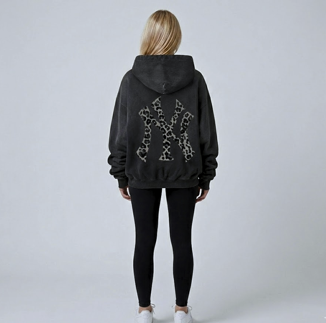 Leopard NY Hoodie